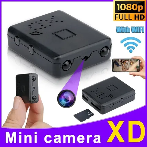 2025 Smart Mini WiFi Camera Wireless 1080P HD Night Cam w/Battery Home Security