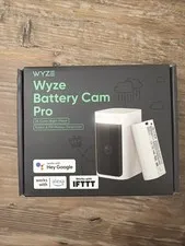 Wyze WYZECOP Battery Cam Pro Security Camera - White