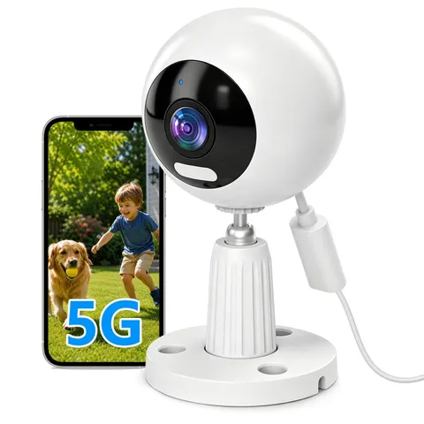 3MP Cameras for Home Security-Outdoor/Indoor, 5G/2.4G WiFi
