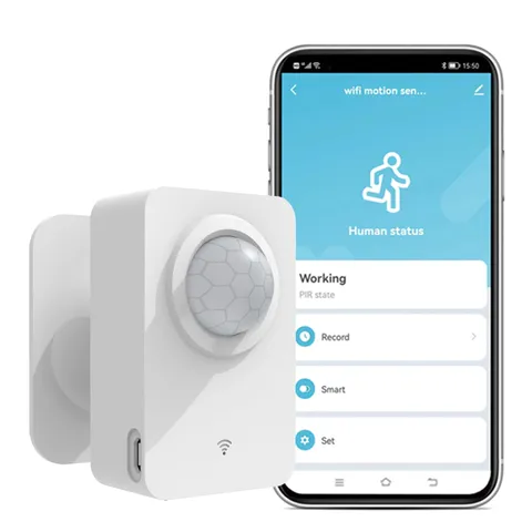 WiFi Smart Motion Sensor: Indoor PIR Motion Detector, Free App Alert, Tuya Ap...