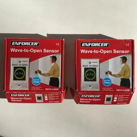 QTY - 2 NEW - Seco-Larm Enforcer No Touch Request-to-Exit Sensor (SD-927PKC-NEQ)