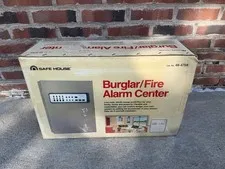 Radio Shack Safe House Burglar Fire Alarm Center 49-470A Whole House 