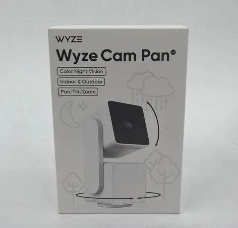 Wyze Cam Pan V3 1080p Indoor/Outdoor Wi-Fi Pan Tilt Zoom Smart Home Camera.