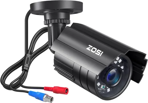 1080P HD TVI Security Camera for Home Office Surveillance CCTV System, 2MP Outdo