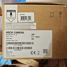5MP AHD HDCVI Bullet Security Camera Wired IR 2.7-12mm Lens 1 Camera