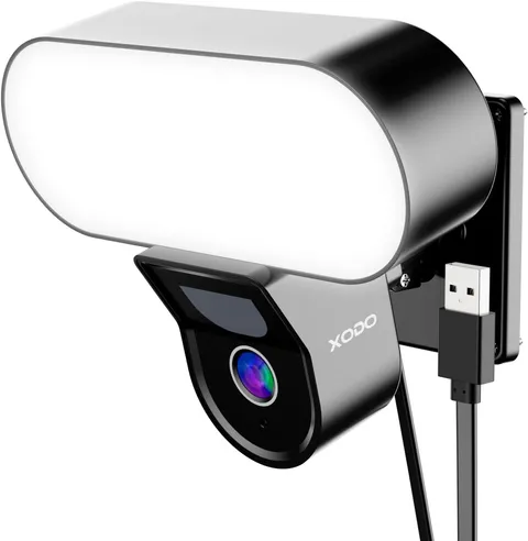 Smart Floodlight Security Camera - E9 Security Camera Outdoor - IP65 Waterproof