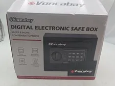 Electronic Digital Safe Box Home Office Security Cash Jewelry Keypad USB Power