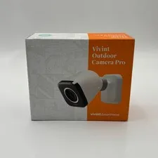 Vivint Outdoor Camera Pro FHD 1080p Cube Camera White New Open Box Ships Free