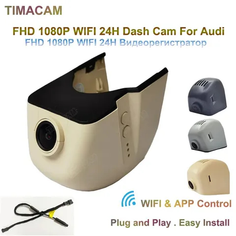 New FHD Wifi Car DVR Dash Cam Camera for Audi a4 b8 b9 a3 8v 8p a5 a6 c7 a7 q5 q