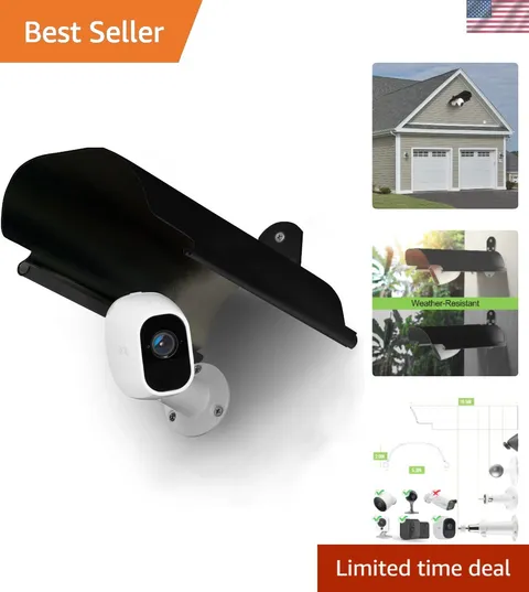 Rust-Resistant Camera Sun Rain Shade for Blink XT/Arlo - 10.63'' X 5.51''