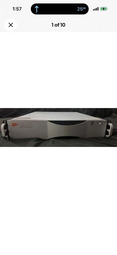 Digital Watchdog Rack  Server DW-BJP2U 25TB DW Spectrum