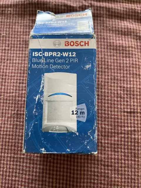 Bosch Gen2 PIR Blue Line ISC-BPR2-W12 Motion Detector sensor blue line gen 2