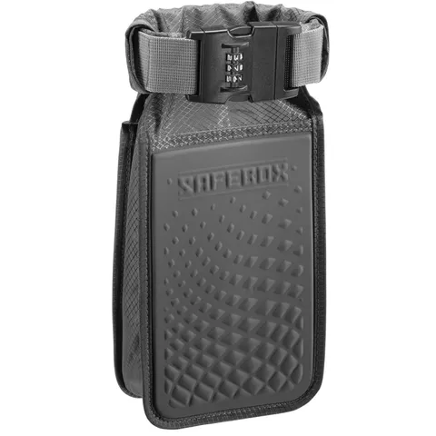 Safebox Portable Safe with Anti Theft Combination Lock and Slash Resistant Ma...