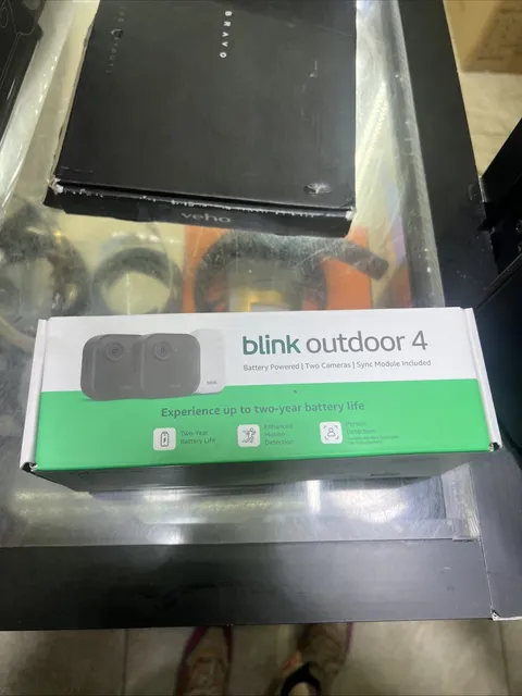Blink Outdoor 4 Wireless Smart 1080p Security Camera - 2 Camera System