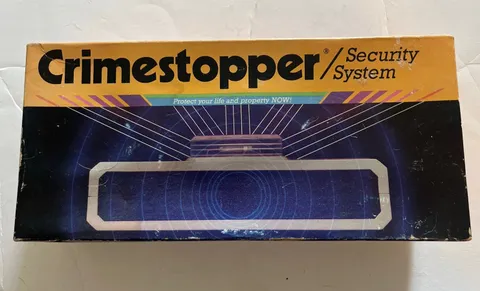 NOS Crime Stopper Security System Alarm Strobe Light Ultrasonic Detection VTG