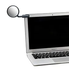 Watch-It – Monitor Mirror, Clip-On Cubicle, Computer Rear-View mirror, Convex