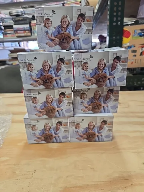 LOT OF 7 A10-18-02 HD Wireless IP Wifi Mini Home Security CameraS NEW IN BOX