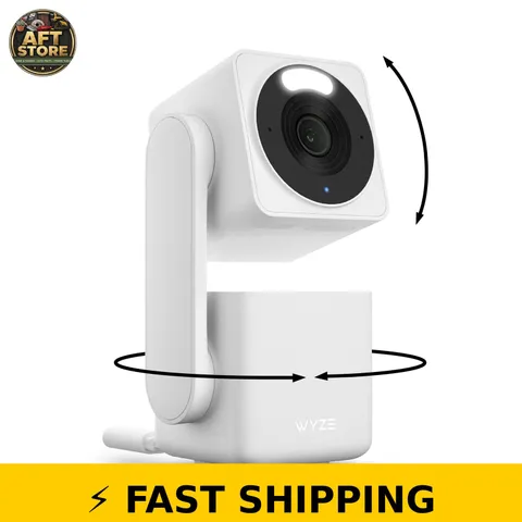 WYZE Cam Pan v4 4K Smart Security Camera with AI Tracking