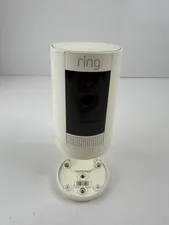 Ring 5UM7E5 Stick Up Cam Security Camera White