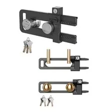 Outdoor Spigot Lock Cover Lockout to Double Door Knobset and Handleset
