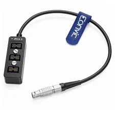 6 Pin Power Splitter Cable 14.8V Output for DJI Ronin 2 to 3 Port D-Tap P-Tap...
