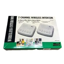 Pair Of Novi Command Wireless FM 2 Channel A/B Intercom Model WI-2C NEW in BOX!