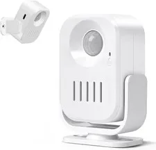Motion Sensor Alarm with 20S Custom Voice Recording | 120Db Loud Indoor Motion D