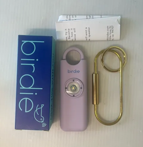 She’s Birdie Personal Safety Alarm Keychain Lavender SALE!