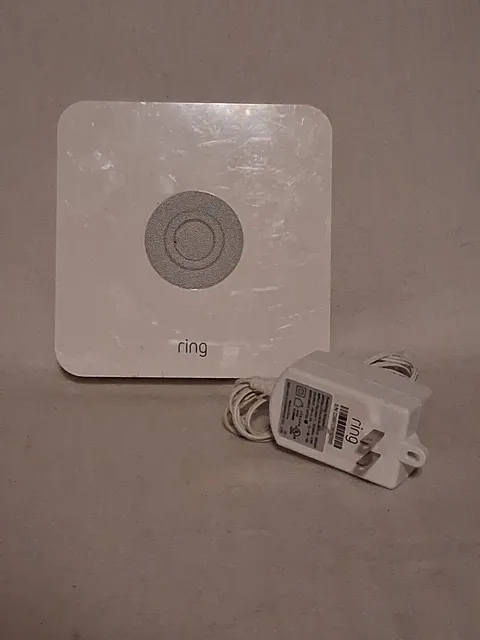 Ring Alarm Base Station -1st Gen- 4HB1S70EN0 w/ AC Adapter *UNKNOWN REGISTRATION