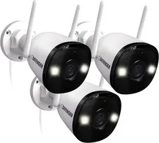 Defender AI 4K Guard Pro 8MP WiFi 6 Security Camera 3 Cameras NO SD CARD