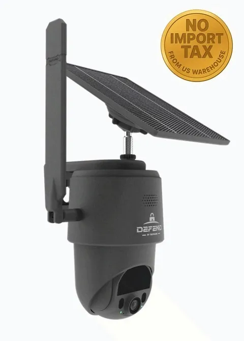New Tactacam Defend 360 Cellular Security Camera DFD-PTZ01