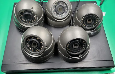 Back Street Surveillance Cameras Lot Of 5 & Alibi Security Video Surveillance...