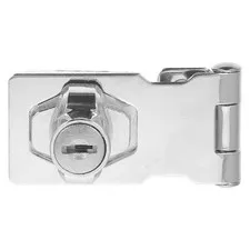 Keyed Hasp Locks Stainless Steel Safety Lock Keyed Locking Hasp for Cabinets