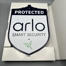 Arlo Yard Sign Smart Security AYS1000-10000S 7 inch wide by 26 inches tall
