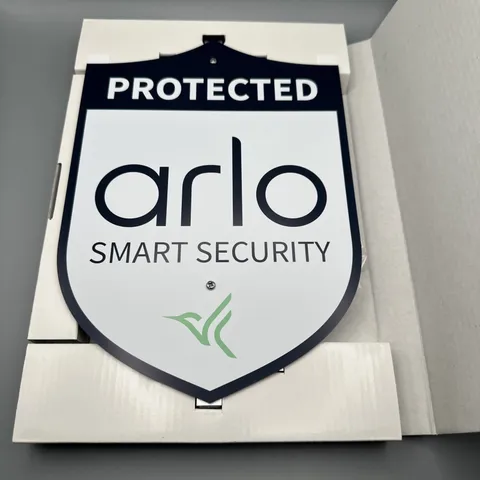Arlo Yard Sign Smart Security AYS1000-10000S 7 inch wide by 26 inches tall