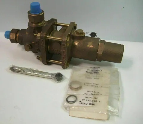 KUNKLE Safety Relief Valve Size 1/4" 400 PSIG Fort Wayne Type UU1741T