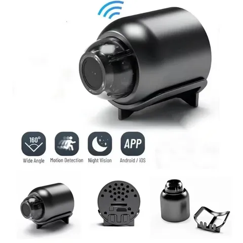 Mini Camera 1080P Clear Night Vision Portable Premium Cams Motion Detection WIFI