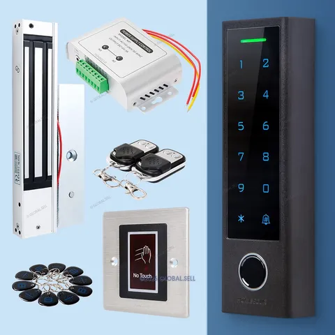HOMSECUR IP66 APP WIFI RFID Access Control Set Waterproof 280KG Magnetic Lock