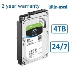 4TB Hard Drive for Video Surveillance 24x7 SATA 6GB/S 64MB Seagate