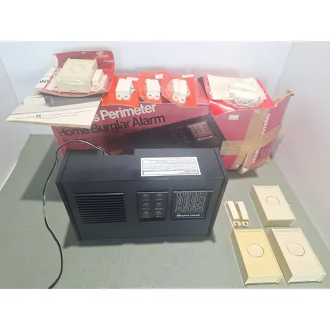 Radio Shack 49-401 Wireless Perimeter Burglar Alarm System- Manual NOS Sensors
