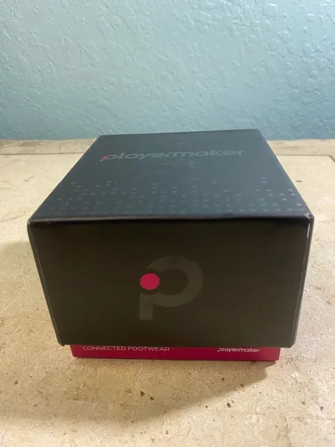 Playermaker Connected Footwear Motion Sensors with Charging Case and Straps