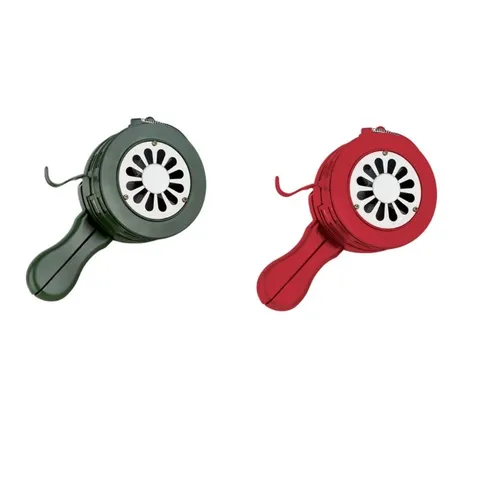 Hand-Crank Emergency Alarm Aluminum-Alloy Alarm for Residential Area Factories