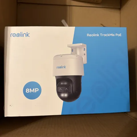  Reolink TrackMix PoE 4K Dual-Lens PTZ Security Camera – Brand New 
