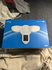 Ring Floodlight Cam Pro Wired with Retinal 2k Quality BRAND NEW MSRP $230