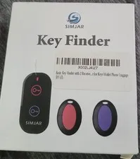 Key Finder with 2 Receivers  1 Remote Simjar Wireless Remote Control