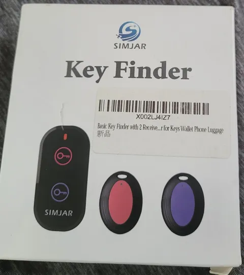 Key Finder with 2 Receivers  1 Remote Simjar Wireless Remote Control