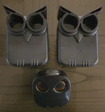 HTZSAFE Owl Home Security Wireless Driveway Alarm 1 Receiver + 2 Sensors