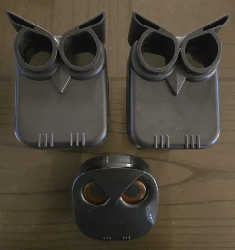 HTZSAFE Owl Home Security Wireless Driveway Alarm 1 Receiver + 2 Sensors
