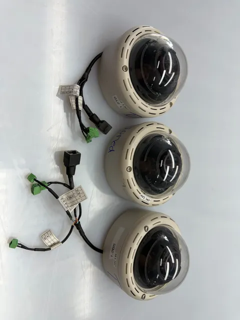 3x Arecont Vision 5MP MegaBall 2 Indoor Dome Camera AV5245DN-01-DA-LG