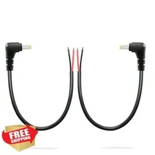GINTOOYUN 90 Degree DC Power Pigtails 2 Pack